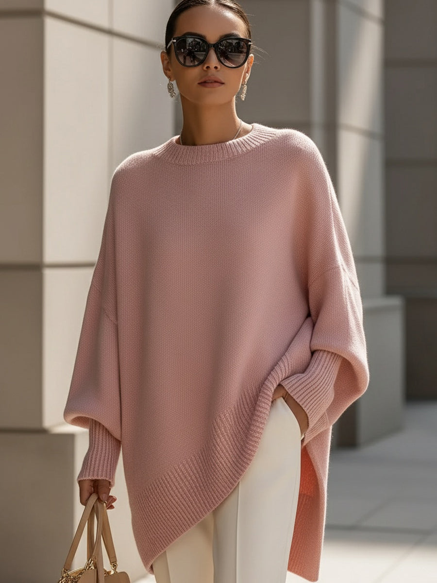 Lumina | Jersey oversize con cuello amplio