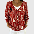 Victoria | Chaqueta efecto punto con botones