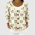 Abela | Chaqueta efecto punto con botones