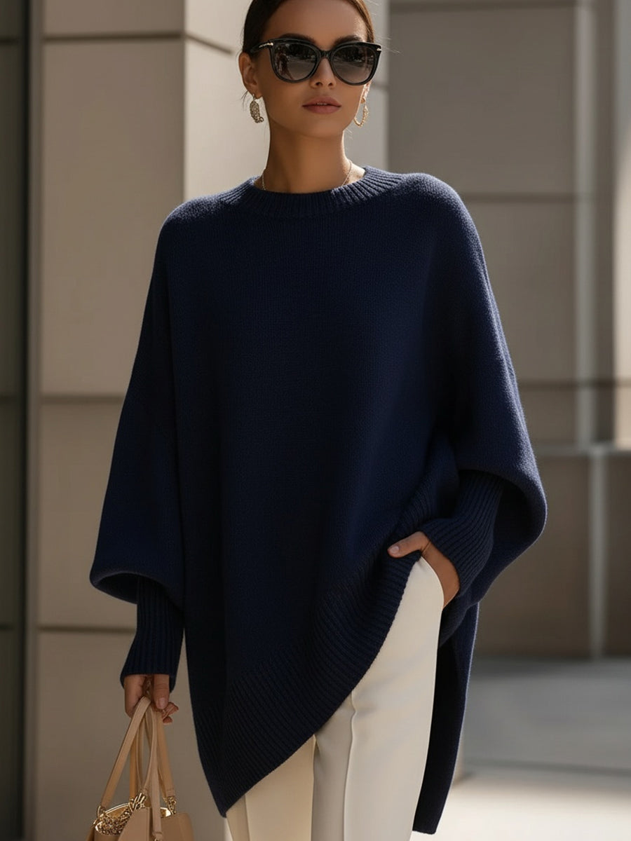 Lumina | Jersey oversize con cuello amplio