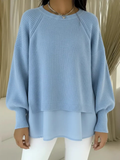 Cecilia | Jersey con efecto de dos piezas