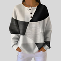 Ramona | Jersey Henley con tejido de gofre
