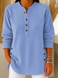 Nieves | Túnica Henley con botones