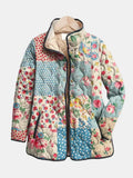 Miriam | Chaqueta acolchada con patchwork floral