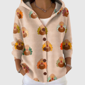 Pedra | Chaqueta efecto punto con capucha