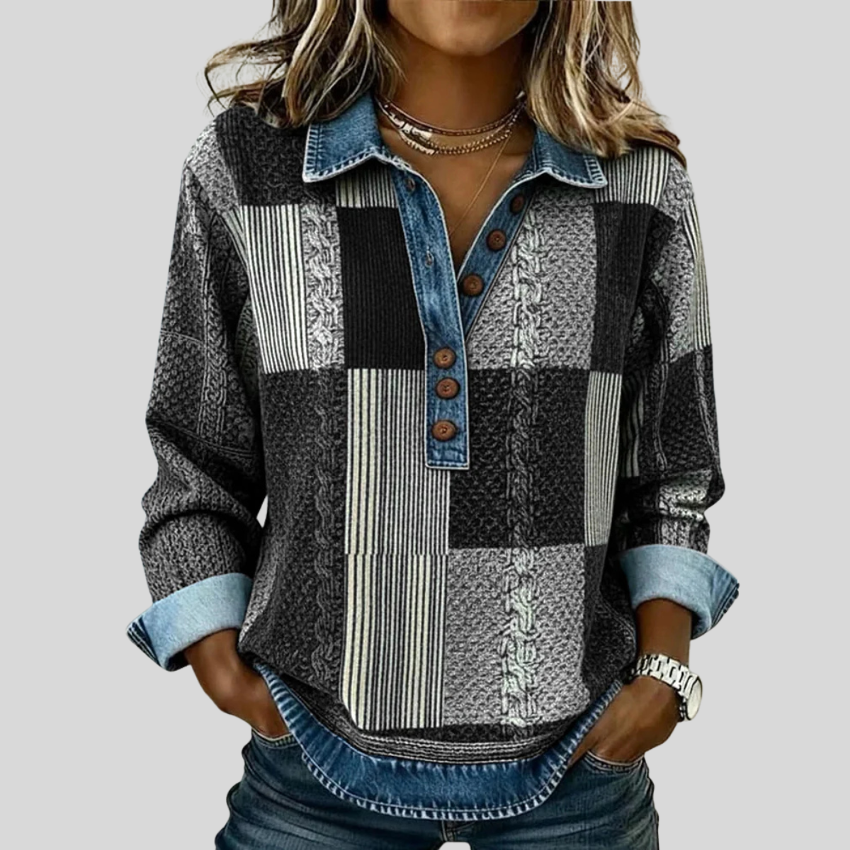 Diana | Top de patchwork