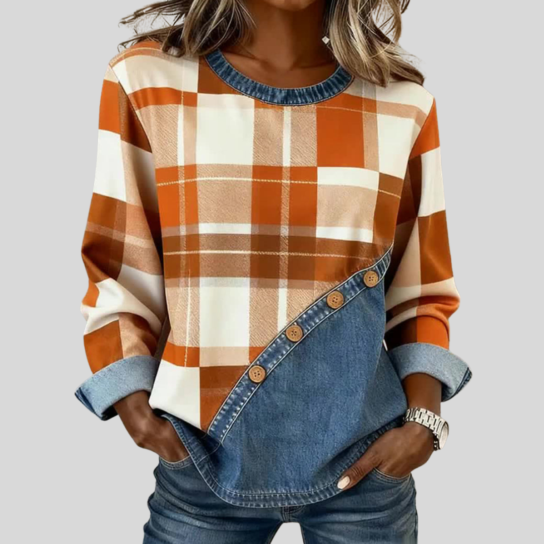 Cristina | Top deportivo de patchwork