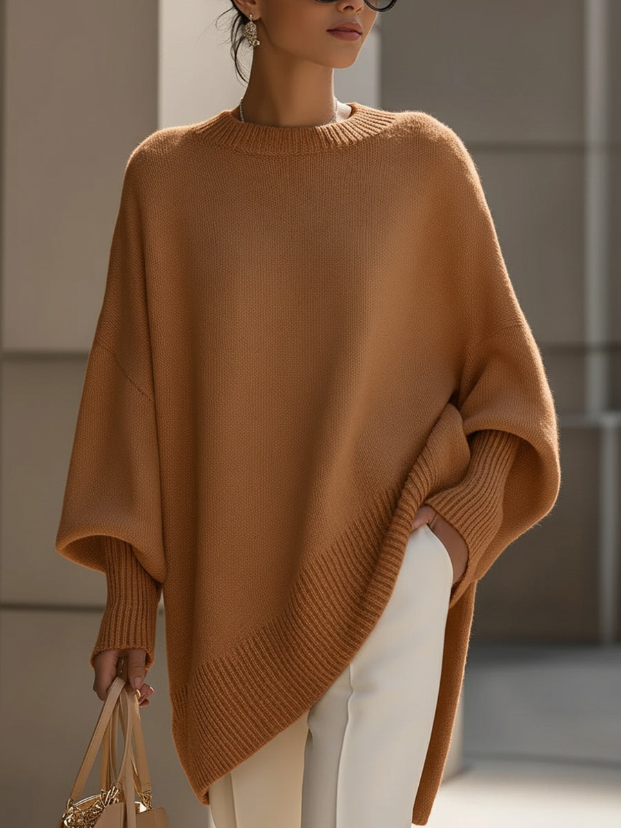 Lumina | Jersey oversize con cuello amplio