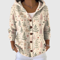 Marta | Chaqueta efecto punto con capucha