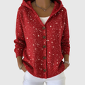 Manuela | Chaqueta efecto punto con capucha