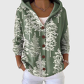 Bianca | Chaqueta efecto punto con capucha