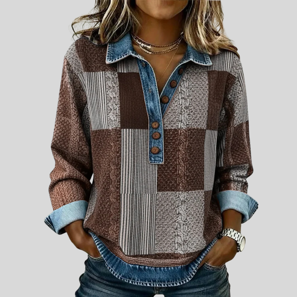 Diana | Top de patchwork