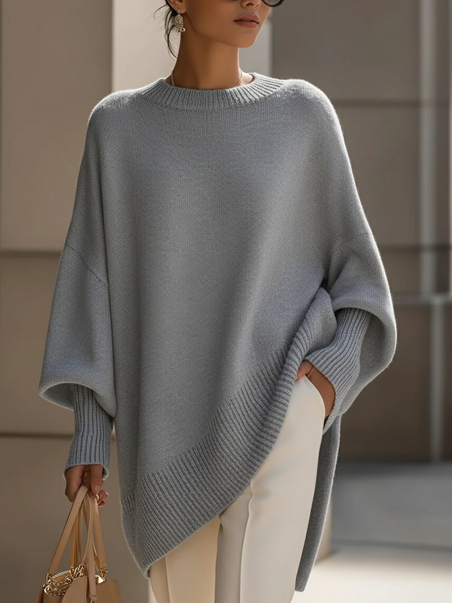 Lumina | Jersey oversize con cuello amplio
