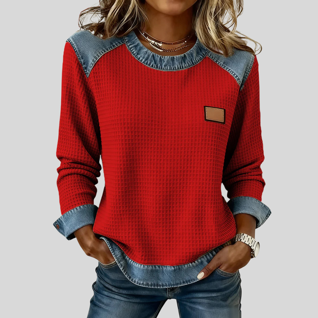 Daniela | Jersey deportivo con detalles en contraste