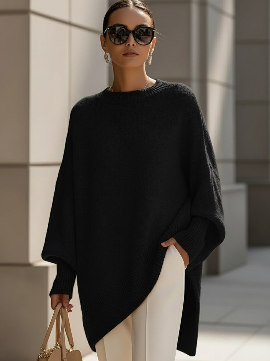 Lumina | Jersey oversize con cuello amplio