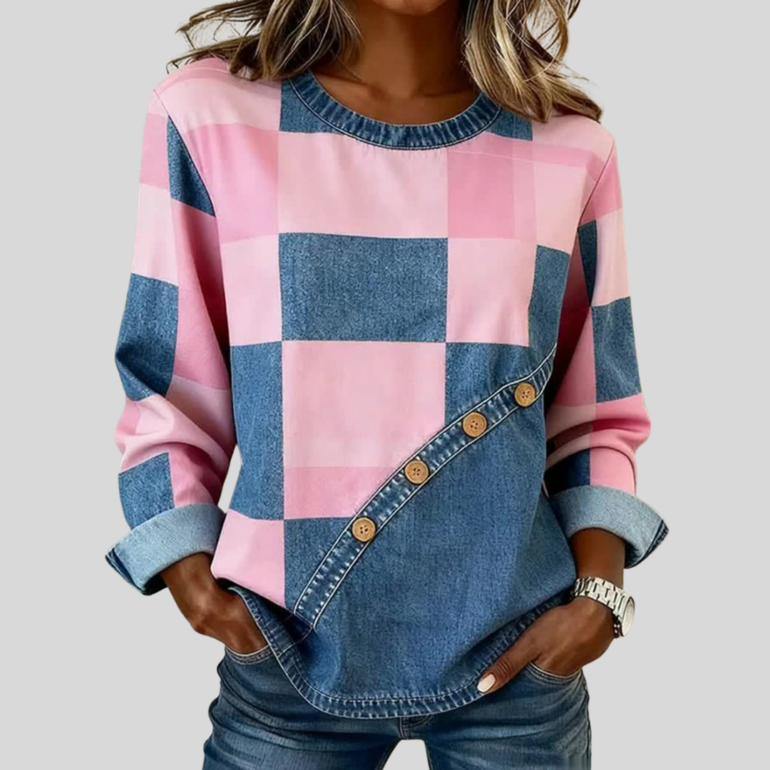 Heleana | Jersey de patchwork con mucho encanto