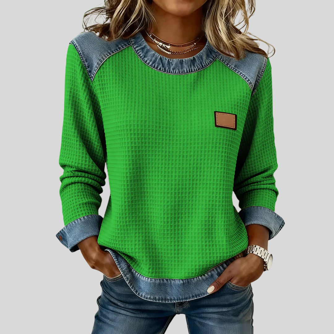 Daniela | Jersey deportivo con detalles en contraste