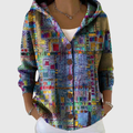 Mariana | Chaqueta efecto punto con capucha