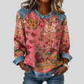 Carlota | Jersey con un elegante estampado floral