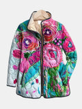 Lucia | Chaqueta acolchada acuarela floral