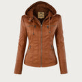 Flavia | Chaqueta de piel vegana resistente y elegante