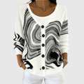 Emilia | Chaqueta efecto punto con botones