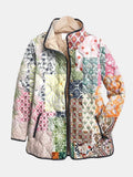 Clara | Chaqueta acolchada de patchwork bohemio