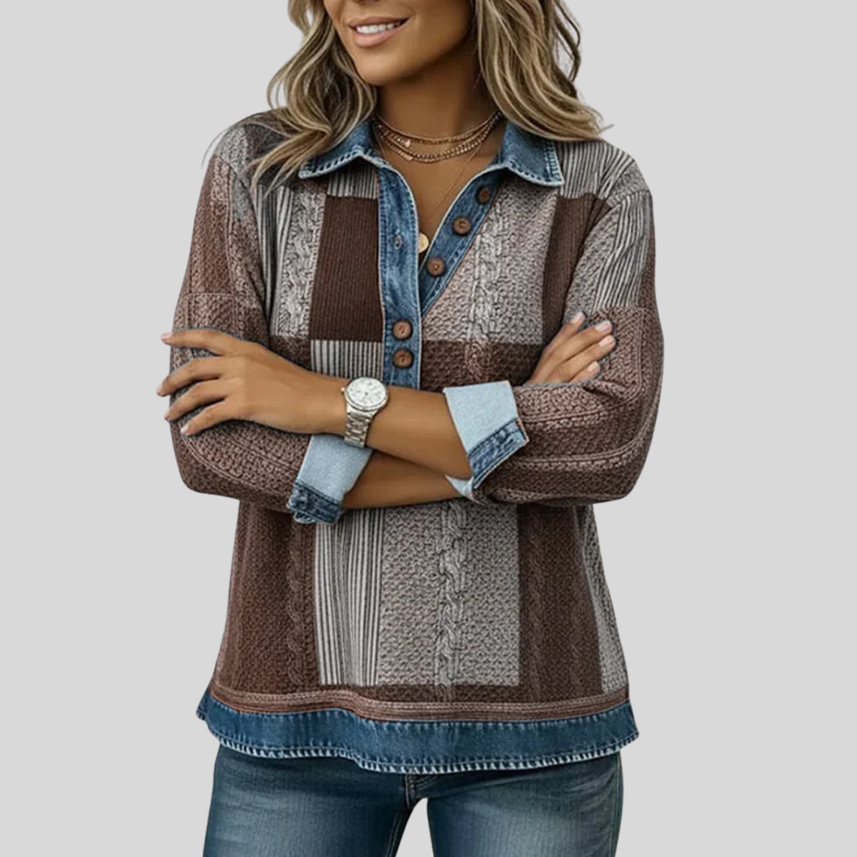 Diana | Top de patchwork