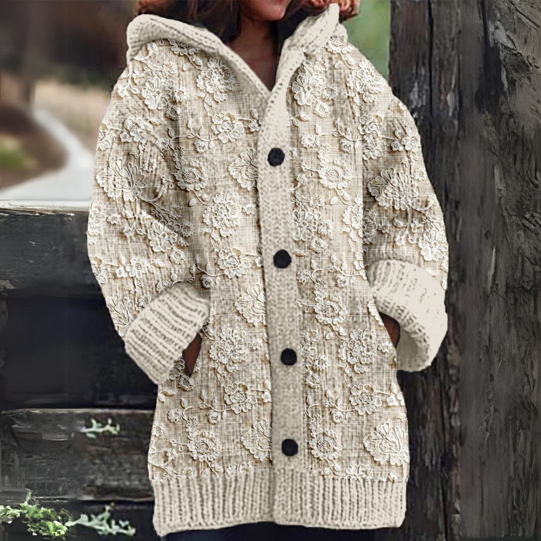 Nieve | Chaqueta clásica de punto suave