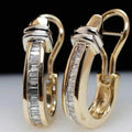 Nuestros pendientes vintage de oro y diamantes