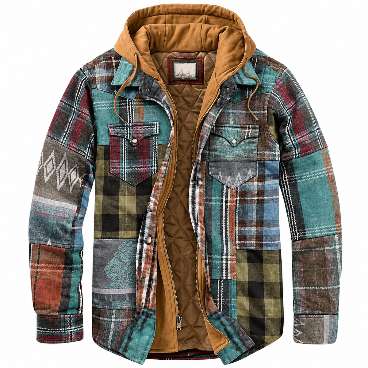 Antonio | Chaqueta urbana a cuadros