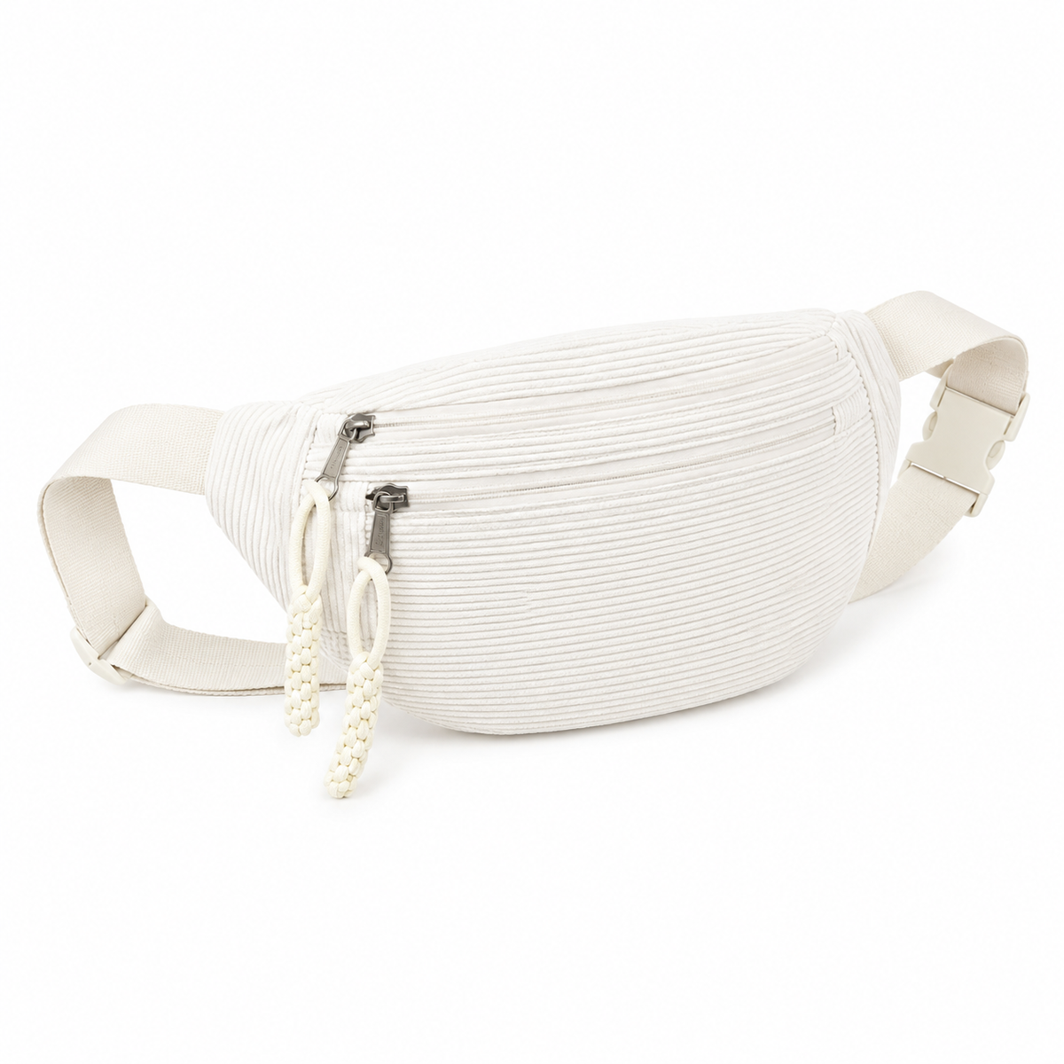 Carmen | Bolso de hombro de terciopelo acanalado