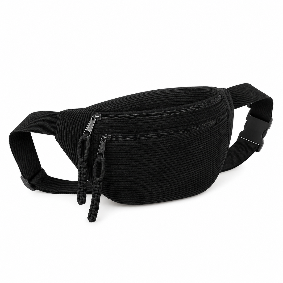 Carmen | Bolso de hombro de terciopelo acanalado