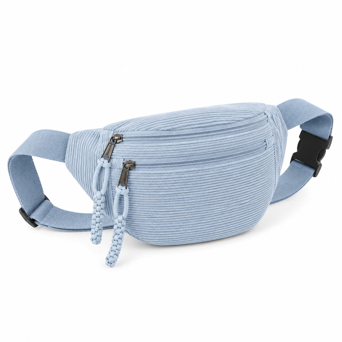 Carmen | Bolso de hombro de terciopelo acanalado