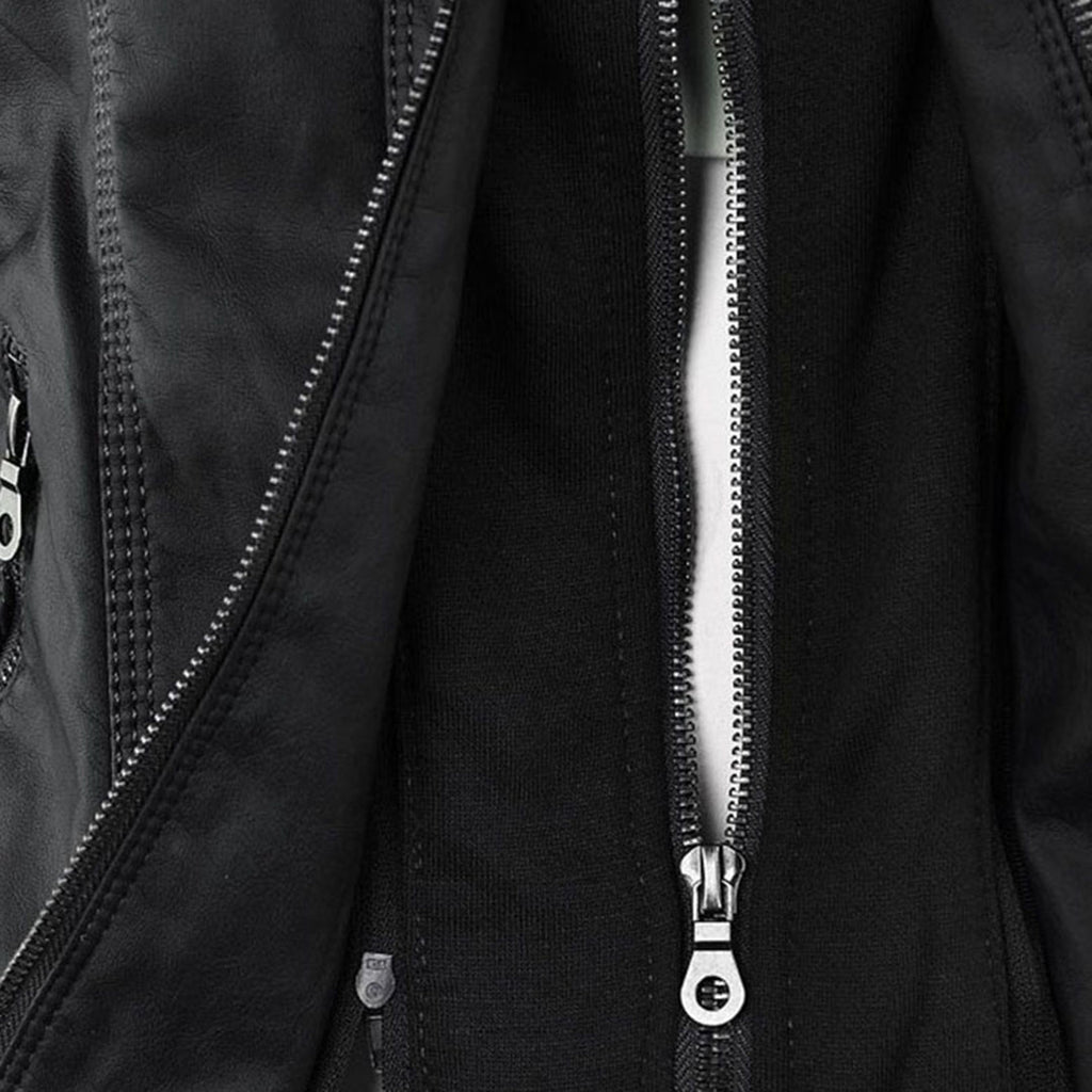 Flavia | Chaqueta de piel vegana resistente y elegante