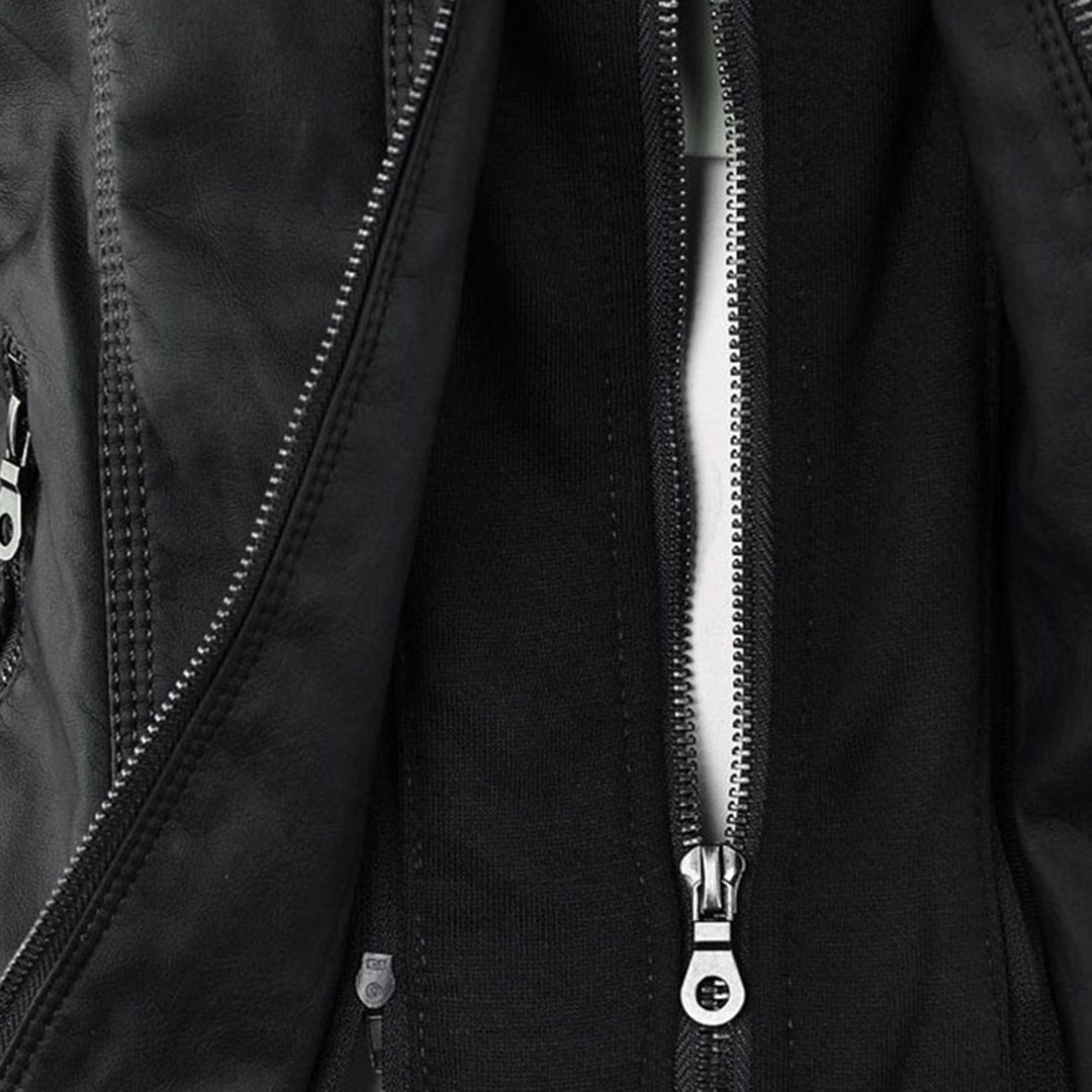 Flavia | Chaqueta de piel vegana resistente y elegante