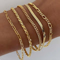 Conjunto de pulseras en capas Ellis