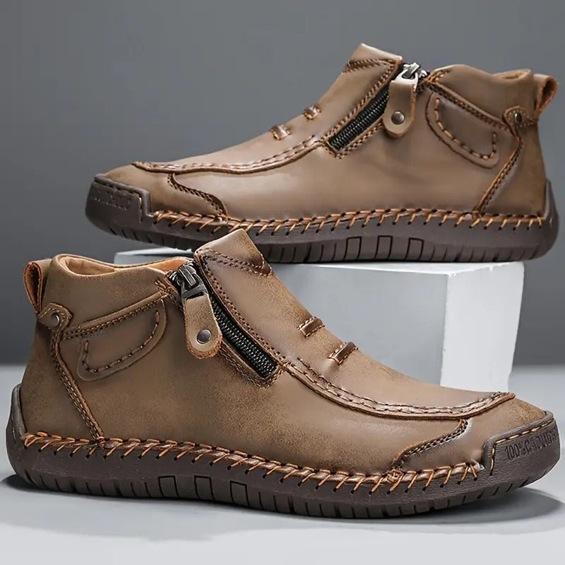 Altamira - Botas ortopédicas de cuero