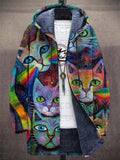 Caty | Cárdigan de lujo con inspiración artística