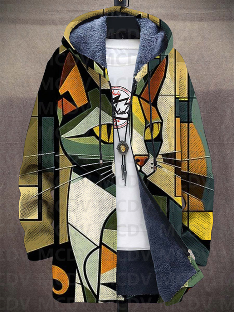 Leo | Lujoso cárdigan de inspiración artística