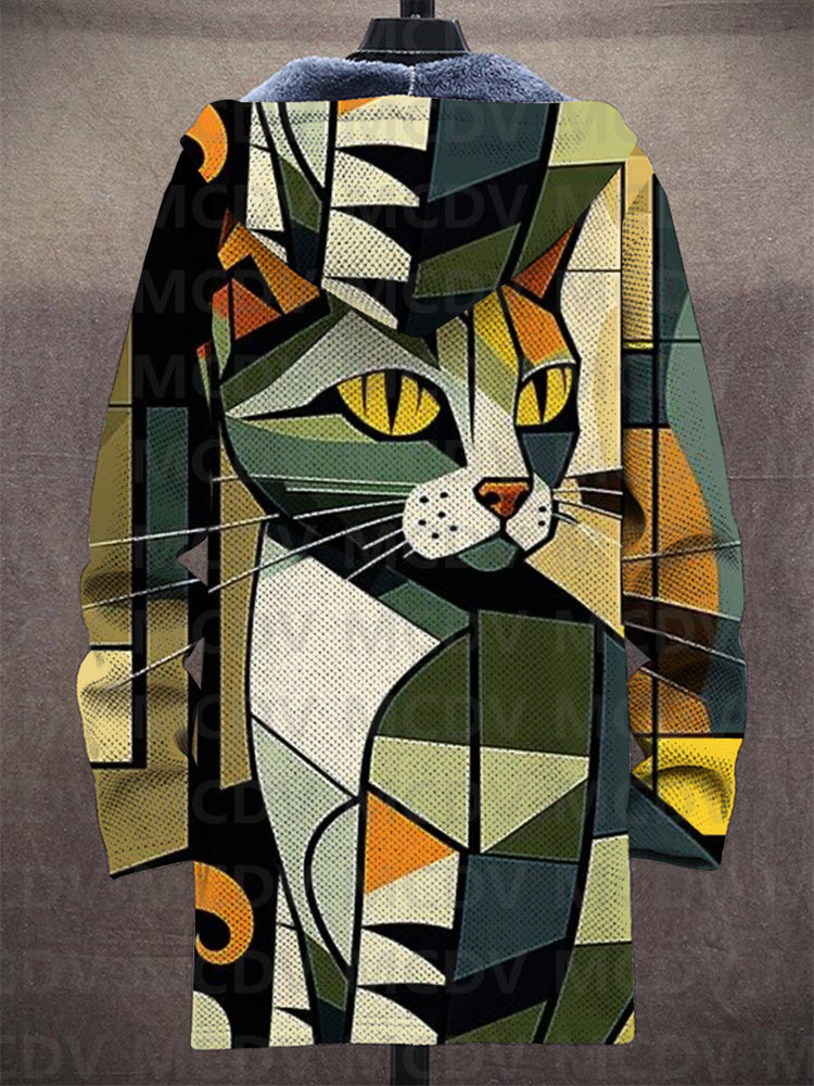 Leo | Lujoso cárdigan de inspiración artística
