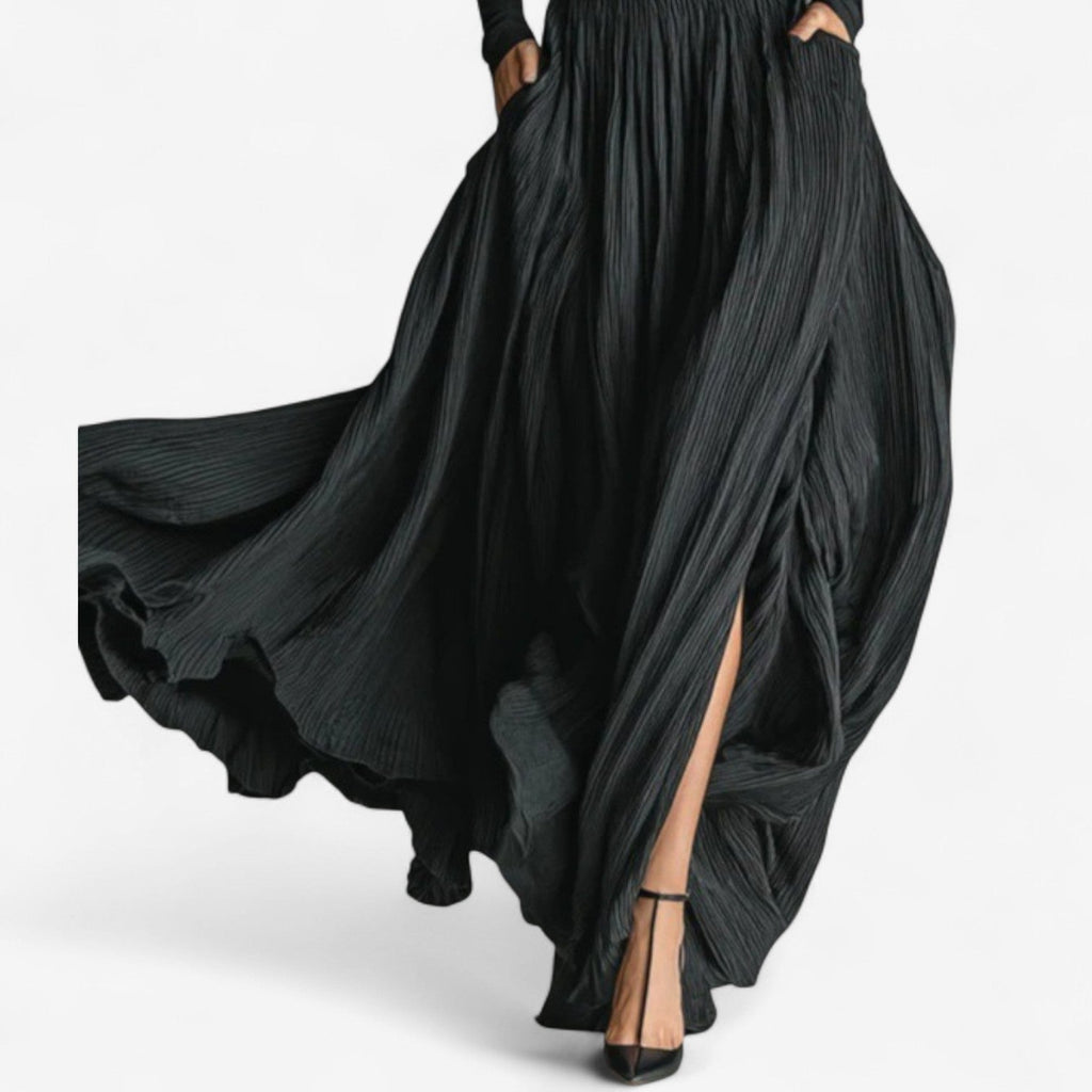 Carlota | Vestido largo de cintura alta
