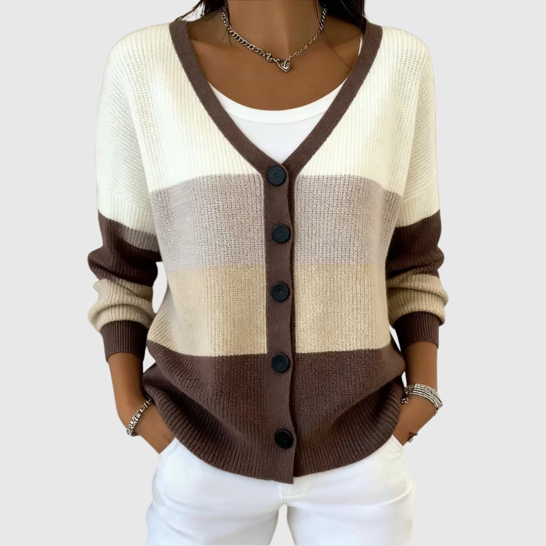 Felipa | Chaqueta efecto punto con botones