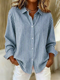 Ginebra | Camisa a rayas con botones