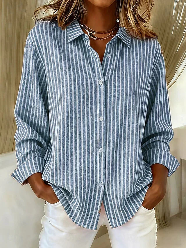 Ginebra | Camisa a rayas con botones