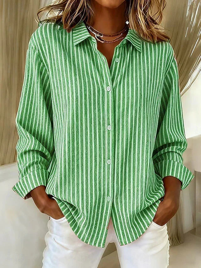 Ginebra | Camisa a rayas con botones