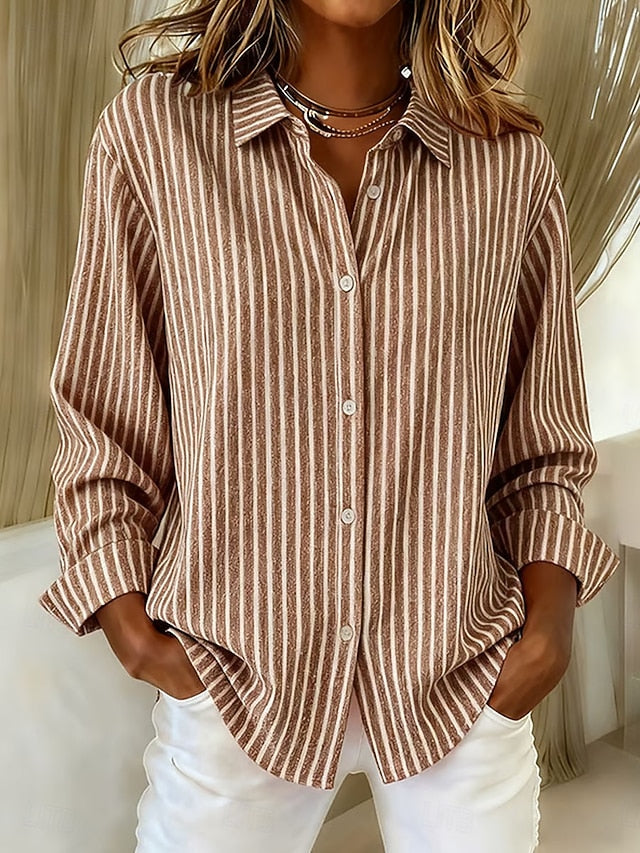 Ginebra | Camisa a rayas con botones
