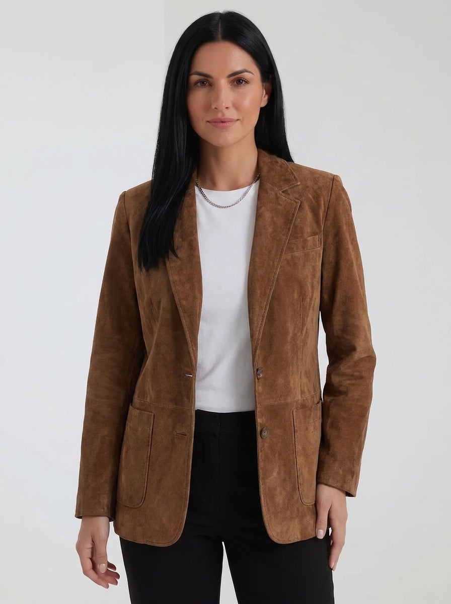 Marcela | Blazer vintage marrón