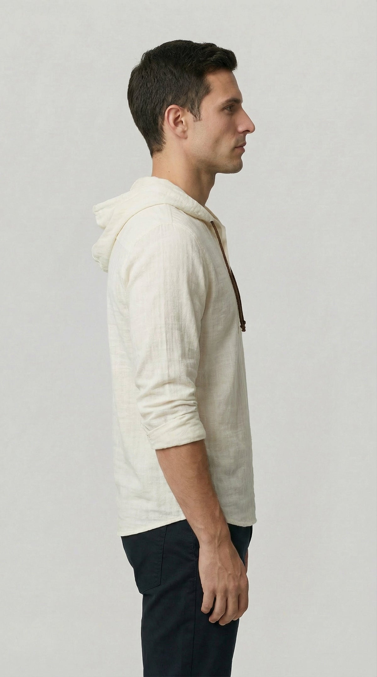 Daniel | Camisa tipo polo con capucha