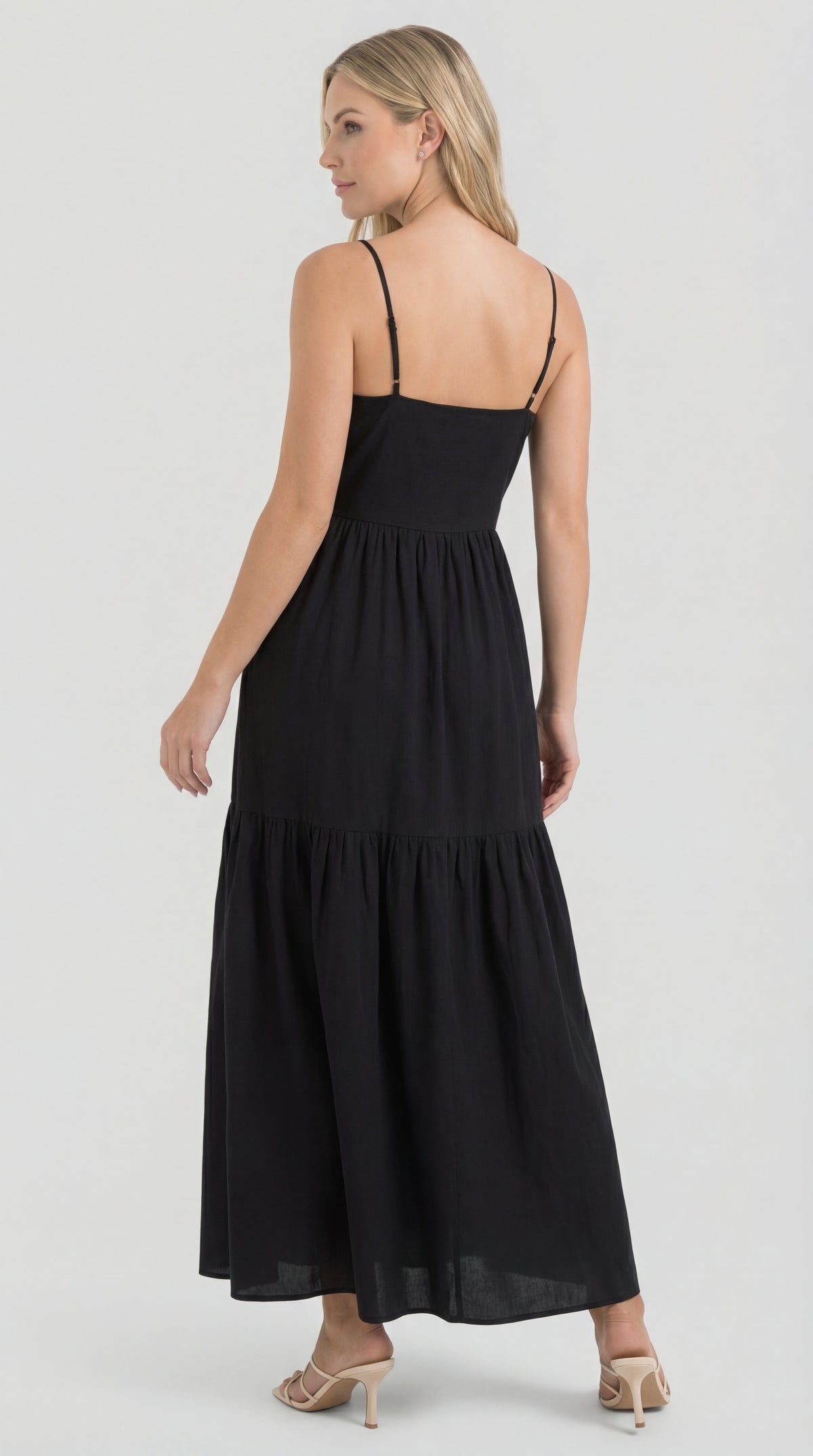 Vestido largo sin espalda Victoria